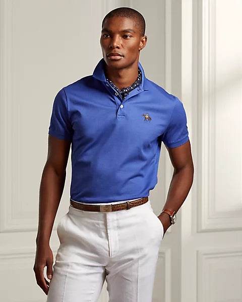 Custom Slim Fit Piqué Polo Shirt